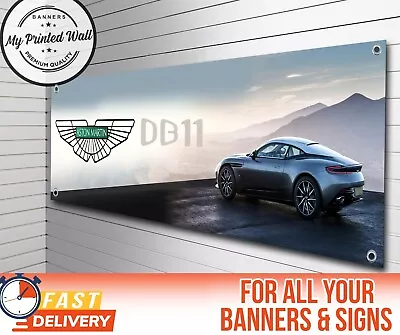 Aston Martin DB11 Banner For Garage Workshop Etc - Extra Large • $48.49