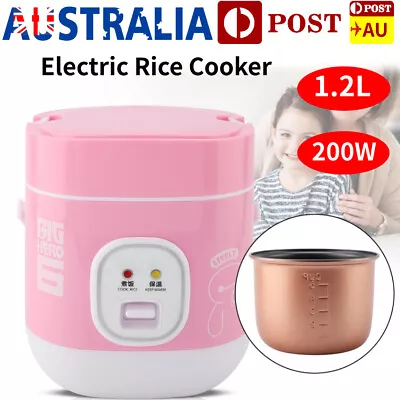 1.2L Mini Electric Cooker Home Rice Cooker For Dormitory Use 220V AU Plug • $31.99