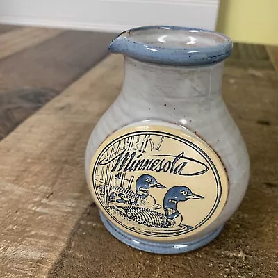 Minnesota Small Glazed Stoneware Canister • $12