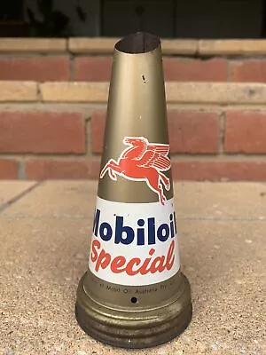 Mobil Oil Special Oil Bottle Top Vintage  • $200