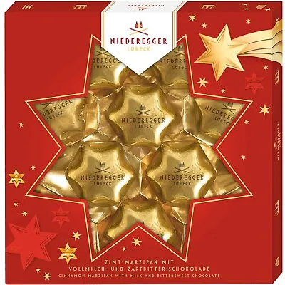 Niederegger Marzipan Chocolates Christmas STAR Variety 125g -FREE SHIP- • $17.45