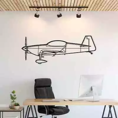 Wall Art Home Decor 3D Acrylic Metal Plane Aircraft USA Silhouette Votec 322 • $87.99