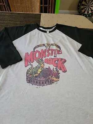 Monsters Of Rock 1988 Tour Repro Shirt • $25