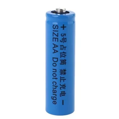 No Power 10440 AA Dummy Fake Battery Setup For Placeholder Cylinder Conduc • £2.42