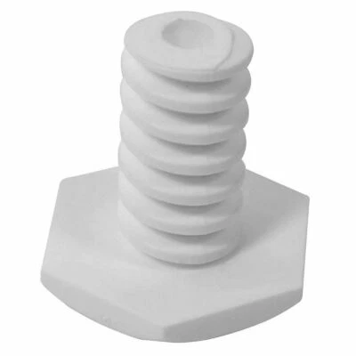 £9.55 • Buy Hotpoint Fridge & Freezer Foot Adjustable Leg Screw In White Fits Many Models