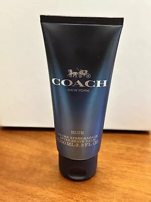 Coach Blue After Shave Balm 3.3 Fl Oz New Authenic Men's Scented New In Box • $21.98