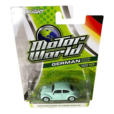 $10.99 • Buy Greenlight 1/64 Motor World German Ed. Volkswagen Classic Beetle Series 10