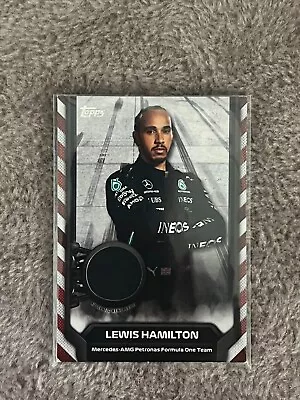 2021 Topps Formula 1 Relic Patch F1r-lh Lewis Hamilton /199 • £26