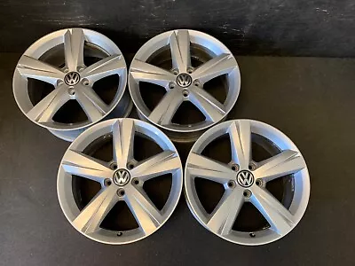 (4) VW Volkswagen Passat Wheels Rims+Caps 17  Beetle GTI Golf Jetta Tiguan Audi • $539