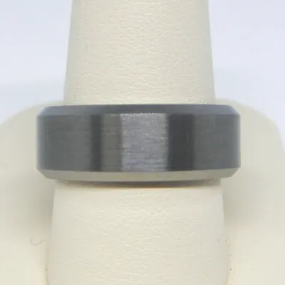 Triton / Fg Men's 8.0mm Comfort Fit Gray Tungsten Carbide Wedding Band Ring • $34.95