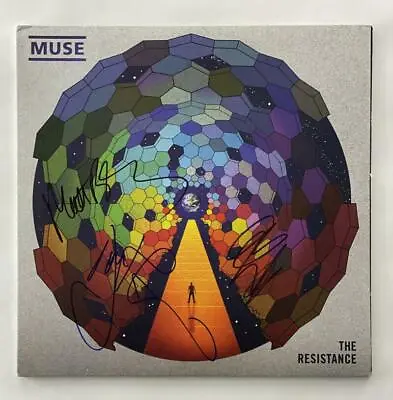 Muse Full Band (x3) Signed Autograph Album Vinyl Record - The Resistance Jsa • $2199.95