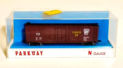 Parkway N Scale Pennsylvania 50' Plug Door Box Car Freight Car • $6.99