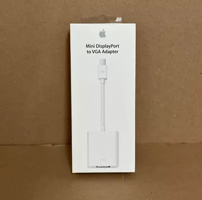 Genuine Apple Mini Display Port To VGA Adaptor (A1307/MB572Z/B) MacBook Pro Air • £9.99