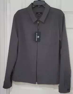 Hart Schaffner Marx Mens New $295 Wool Blend Jacket Coat L LG Large Grey NWT • $169.99