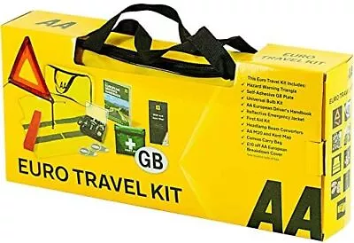 AA Euro Travel Kit AA6318 – For Driving In France/Europe – Includes Zipped  • £33.37