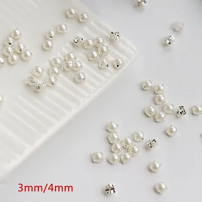 100x Mini Button Plastic Doll Clothes Dress Sewing Accessories DIY Buttons 3/4mm • $2.28