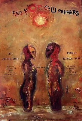 $88.37 • Buy Red Hot Chili Peppers Concert Poster 1999 BGP-228