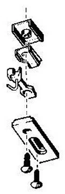 $5.54 • Buy Kadee Conversion Bolsters 6-Wheel Pass Trucks - HO Scale Model Train Coupler