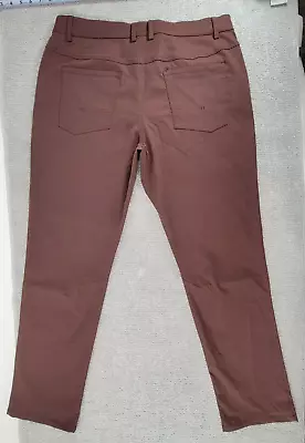 Myles Make Moves Mens Pants Size 35X30 Brownish 5 Pocket Golf City Walking • $25.46