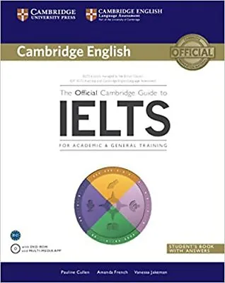 The Official Cambridge Guide To Ielts Student'S Book With Answers And Dvd-Rom ! • £31.81