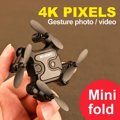 2023 New Mini Drones With Camera Hd Wifi 4K Drone Quadcopter Toys Rc Helicopter • $34.99