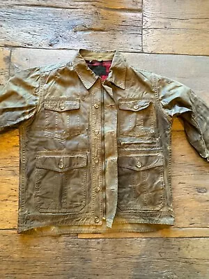 Filson-Vintage- Westlake- Jacket-Medium -Shelter-Tin-Cloth • $250