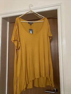 Ladies Mustard Top Size 16 BNWT • £2.99