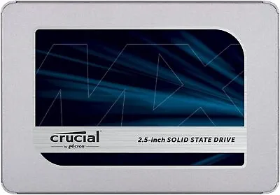 Crucial MX500 250GB 500GB 1TB 2TB 4TB 3D NAND SATA 2.5 Inch Internal SSD • $54.99