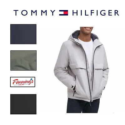 Tommy Hilfiger Men’s Performance Hooded Jacket | J61 • $49.95
