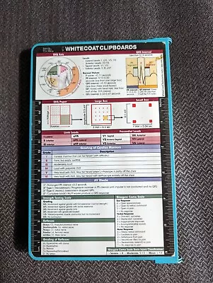 WhiteCoat Folding Metal Clipboard - TEAL - Medical Edition • $15