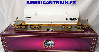 Union Pacific 47' TTX Heavy Duty Flat Car W/Cover 50023 3 Rail O Scale MTH • $151.49