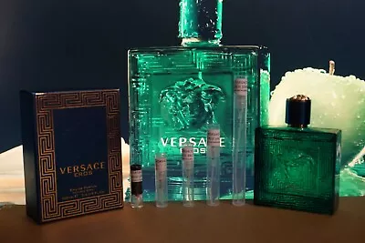 Versace Eros By Versace 1 2 3 510ml EDP Cologne For Men Tester Sample Travel • $9.99