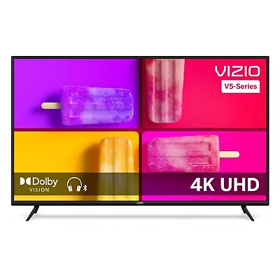 VIZIO 65  Class V-Series 4K UHD LED Flatscreen Smart TV V655-J09 (New) • $452