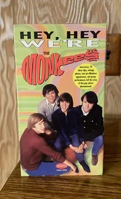 Hey Hey We're The Monkees VHS Movie 1997 Mickey Davy Peter & Mike • $11.95