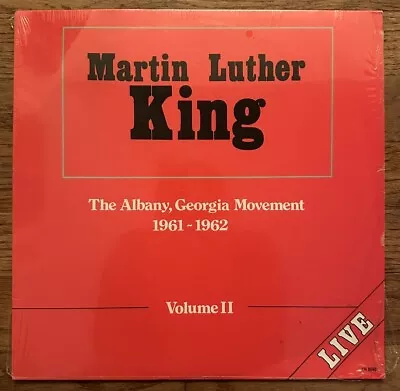 Martin Luther King - The Albany Georgia Movement 1961-1962 LP In Shrink OGRARE • $24.99