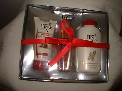 Nice Gift Set Maja Espana Hand Cream 80ml Body Mist 2.1Fl Perfumed Talcum Powder • $29.95