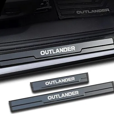 For Mitsubishi Outlander 2023 Accessories Door Sill Protector Scuff Plate Guard • $32.99