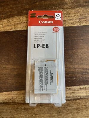 £20 • Buy Genuine Canon Lp-e8 Battery Pack  For Eos 550d, 600d, 650d, 700d