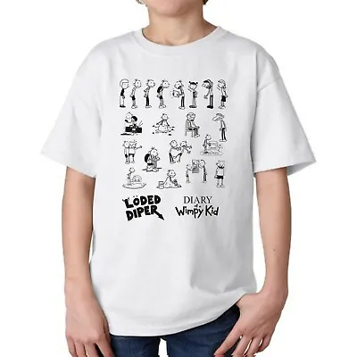 £9.99 • Buy  World Book Day 2022 Kids T-shirt Diary Of A Wimpy Novelty Book Loded Diper 