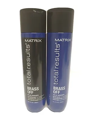 Matrix Total Results BRASS OFF Shampoo And Conditioner (10.1 Oz Each) • $33