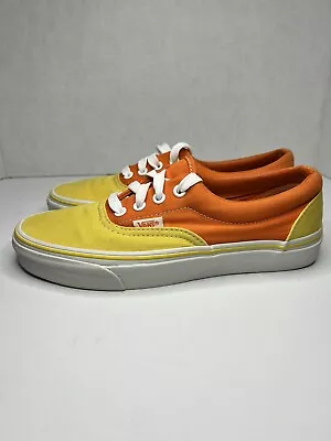 Vans Era Mandarin Orange True Yellow Skateboard Shoes Women’s 7.5 Men’s 6 • $30