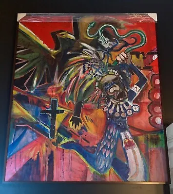 Original Art Painting Mexican Culture 1 • $825