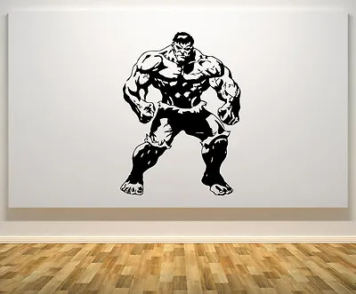 Incredible Hulk Marvel Superhero Kids Children's Decal Wall Art Sticker Picture • £13.49