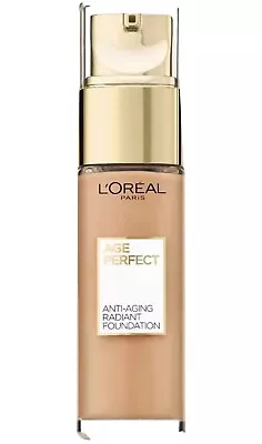 Loreal Age Perfect Anti Ageing Radiant Foundation Makeup Cappuccino 30ml. • £9.99