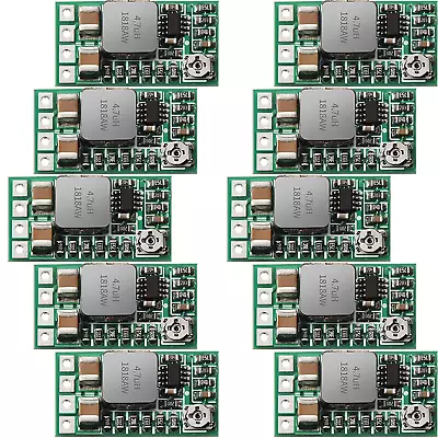 10 Pieces 5V Regulator Module Mini Voltage Reducer DC 4.5-24V 12V 24V To 5V 3A V • $17.57