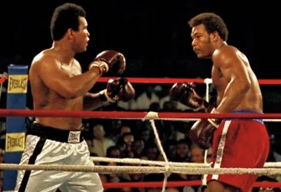 MUHAMMAD ALI  Vs GEORGE FORMAN Classic Iconic Boxing Picture Photo 5  X 7  • $9.50