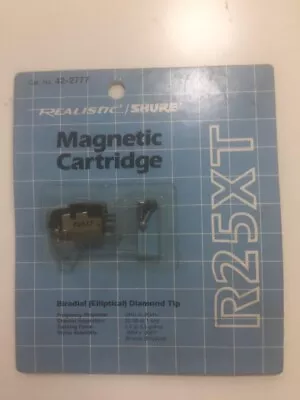 New Realistic/Shure R25XT/3X Phono Turntable Cartridge W/ Shure 3X + Free STYLUS • $100