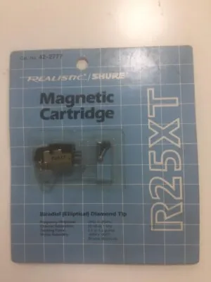 New Realistic/Shure R25XT/3X Phono Turntable Cartridge W/ Shure 3X STYLUS • $75