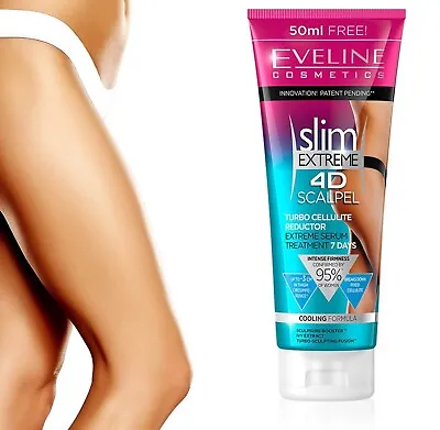 £9.99 • Buy Eveline Slim Extreme Anti Cellulite Reducing Cream Body Shaping Slimming Serum 
