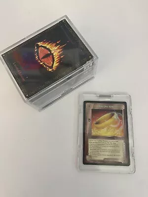 Middle Earth The Wizards The One Ring And Starter Deck • $50